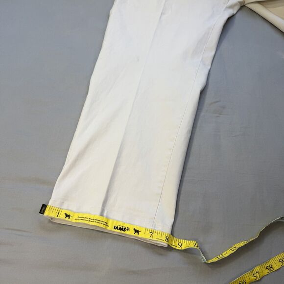 Tommy Bahama Boracay Flat Front Pant 46 X 32 Ivory Cream Bleached Sand Chino - Picture 11 of 12